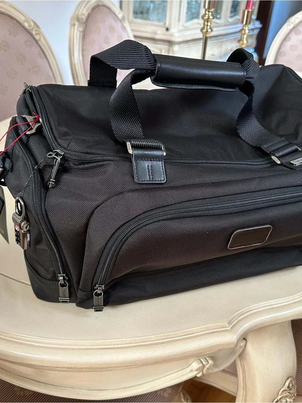 BRAND NEW TUMI Black Men's Duffel Bag Travel & Gym Bag